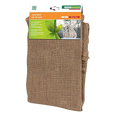Windhager Gartensack Jute (L x B: 100 x 60 cm, Natur)