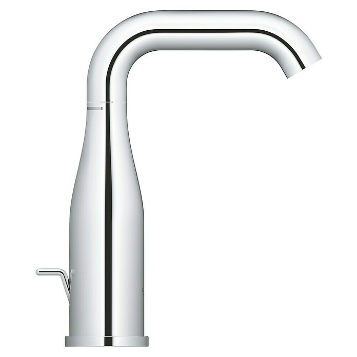 Grohe Essence New Waschtischarmatur M-Size (Mit Zugstange, Chrom, Glänzend)