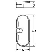 Grohe Seifenschale Vitalio Universal (Geeignet für: Brausestangen)