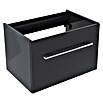 Camargue Stella Waschtischunterschrank (41 x 59,2 x 39 cm, 1 Schubkasten, Ohne Beleuchtung, Grafit)