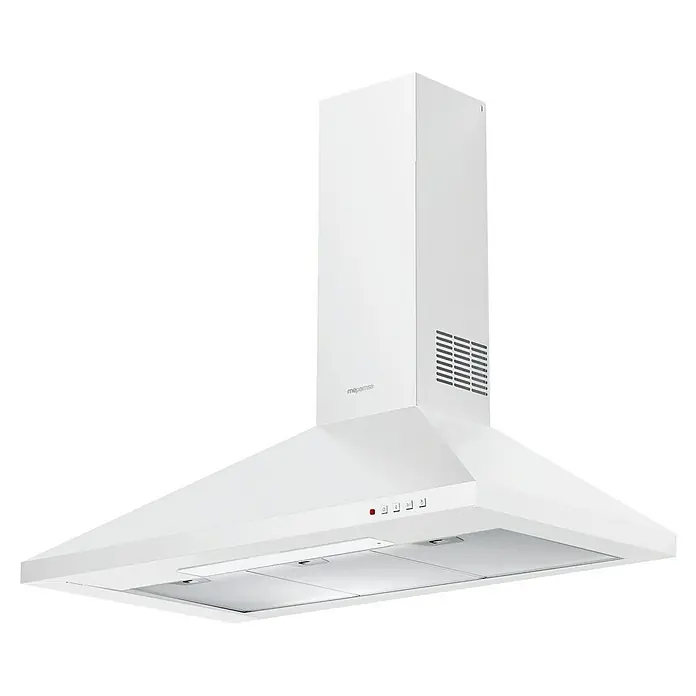 Mepamsa Campana de pared Gavia - Ancho: 69,8 cm, Máx. Potencia del ventilador en modo extracción: 740 m³/h, Blanco - Una campana extractora blanca moderna que aporta limpieza y estilo a cualquier cocina. La solución ideal para la eliminación eficaz de olores.