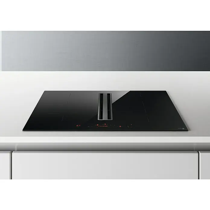 Turboair Placa de cocción con campana Impulso - L x An: 51,5 x 83 cm, Número de fogones de inducción: 4 ud., Inducción - La placa de inducción con campana extractora integrada es una solución elegante y práctica para cualquier cocina moderna.