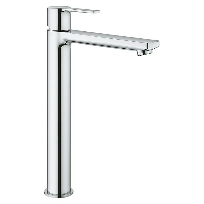 Grohe Lineare Waschtischarmatur XL-Size - Chrom, Glänzend - Ein moderner, hochglanzpolierter Waschtischarmatur mit elegantem Design für stilvolle Badezimmer. Die Armatur ist aus robustem Material gefertigt.