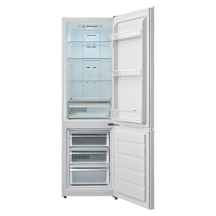 Midea Nevera combi MDRB380FGE01A (Contenido útil total: 270 l, 62,5 x 54,5 x 180 cm, Blanco) | BAUHAUS