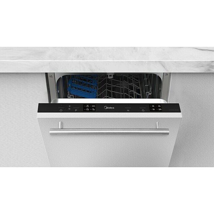 Midea Lavavajillas integrable MID45S120ES (Ancho: 45 cm, Número de cubiertos: 10 ud., Consumo de agua por uso: 9 l) | BAUHAUS