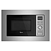 Midea Microondas empotrado MBMAG720A-X (Potencia máx.: 1.000 W, 17 l, Inox) | BAUHAUS
