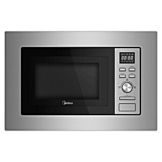 Midea Microondas empotrado MBMAG720A-X (Potencia máx.: 1.000 W, 17 l, Inox)