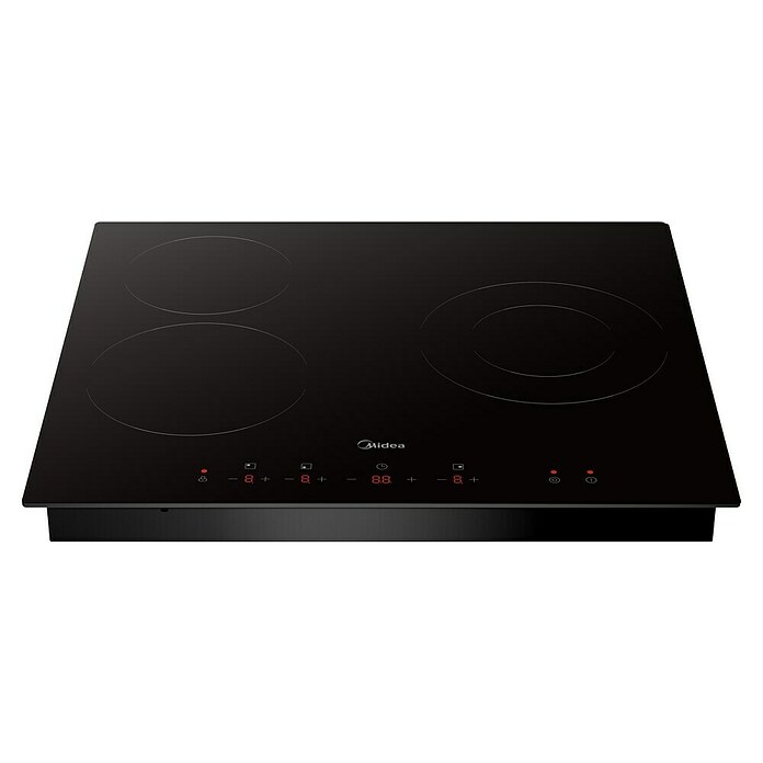 Midea Placa de cocción MCH520T239K0 (L x An: 52 x 59 cm, Número de fogones estándar: 3 ud.) | BAUHAUS