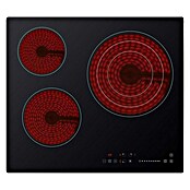 Midea Placa de cocción MCHT572B (L x An: 52 x 59 cm, Número de fogones estándar: 3 ud.) | BAUHAUS
