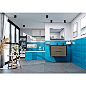 Decocer by Cinca Glow Zidna pločica Squares  (25 x 55 cm, Tirkizna, Sjaj) | BAUHAUS