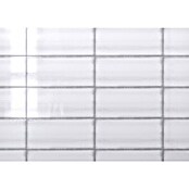 Decocer by Cinca Glow Zidna pločica Shatter  (25 x 55 cm, Bijela, Sjaj) | BAUHAUS