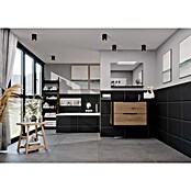 Wandfliese Metro XXL (30 x 60 cm, Schwarz, Matt) | BAUHAUS