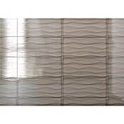 Decocer by Cinca Glow Zidna pločica Onda  (25 x 55 cm, Taupe, Sjaj) | BAUHAUS