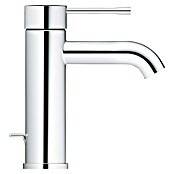 Grohe Essence New Waschtischarmatur S-Size (Mit Zugstange, Chrom, Glänzend)