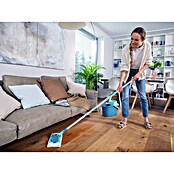 Leifheit Power Clean Bodenwischer M Teleskopstiel (33 cm, Material Bezug: Mikrofaser) | BAUHAUS