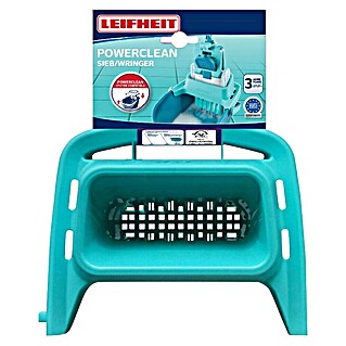 Leifheit Power Clean Auswringpresse Auspresssieb M (Mintgrün/Blau, Kunststoff)