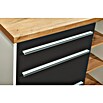 Respekta Cocina de isla Gabriel (Ancho: 150 cm, Gris, Sin electrodomésticos) | BAUHAUS
