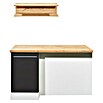 Respekta Cocina de isla Gabriel (Ancho: 150 cm, Gris, Sin electrodomésticos) | BAUHAUS