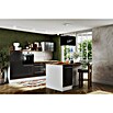 Respekta Cocina de isla Gabriel (Ancho: 290 cm, Gris, Con campana de isla, Con electrodomésticos) | BAUHAUS