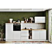 Respekta Cocina de isla Gabriel (Ancho: 320 cm, Blanco, Con campana de isla, Con electrodomésticos) | BAUHAUS