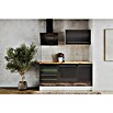 Respekta Cocina de isla Gabriel (Ancho: 290 cm, Gris, Con campana inclinada, Con electrodomésticos) | BAUHAUS