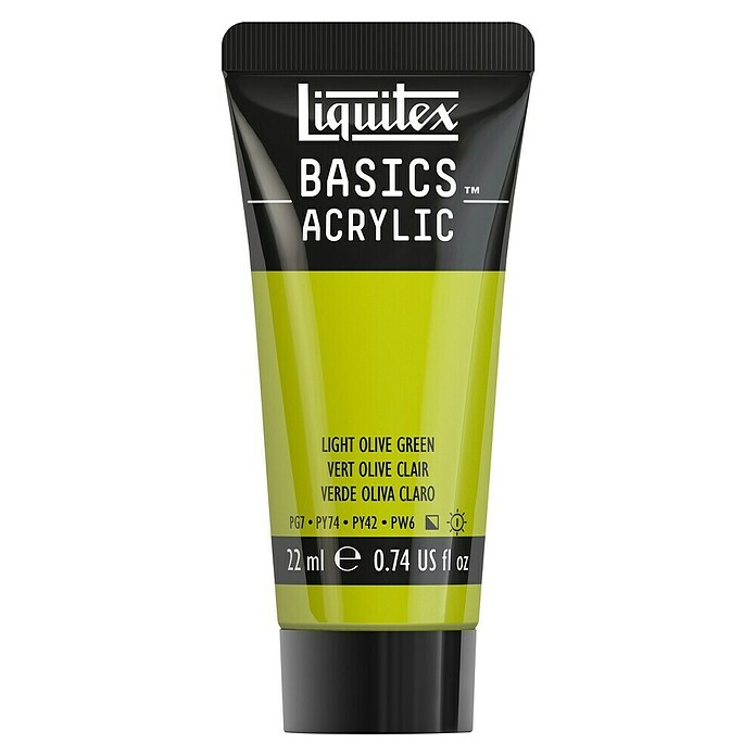 Liquitex Basics Acrylfarbe (Olivgrün hell, 22 ml) | BAUHAUS