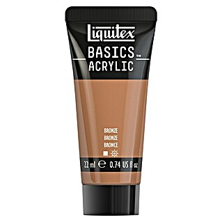 Liquitex Basics Acrylfarbe (Bronze, 22 ml)