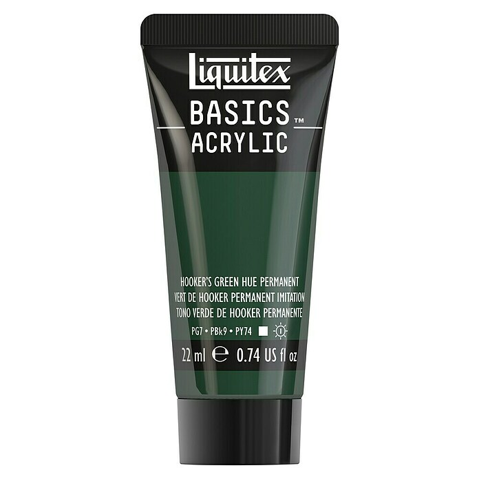 Liquitex Basics Acrylfarbe (Hookersgrün, 22 ml) | BAUHAUS