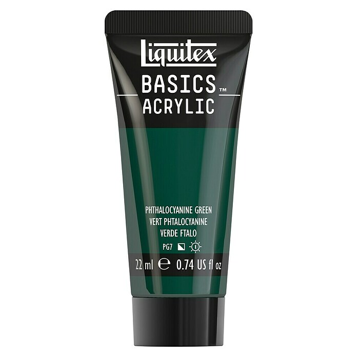 Liquitex Basics Acrylfarbe (Phthalozyaningrün, 22 ml) | BAUHAUS