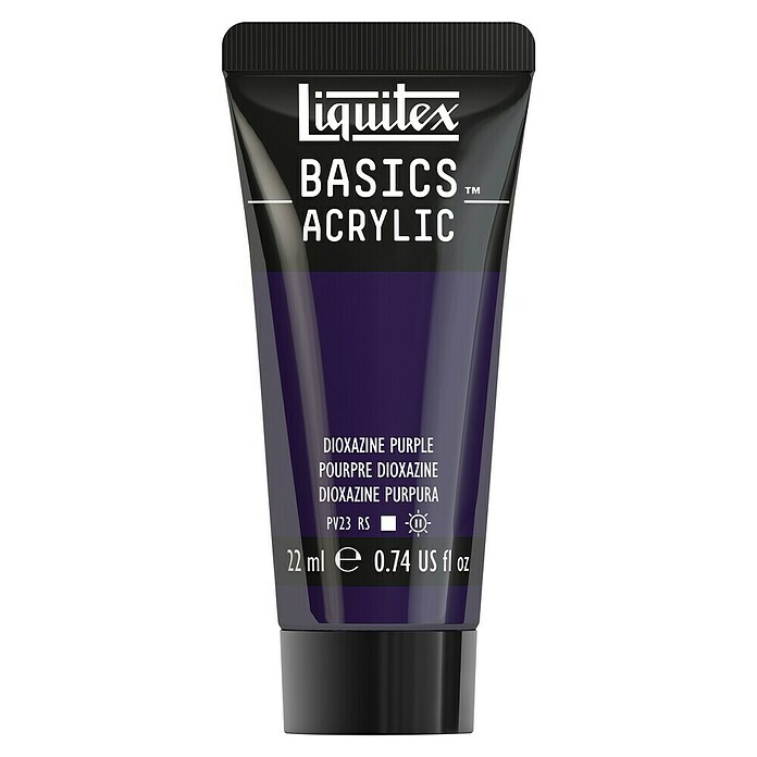 Liquitex Basics Acrylfarbe (Dioxazinpurpur, 22 ml) | BAUHAUS
