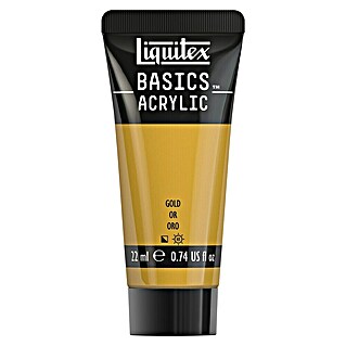 Liquitex Basics Acrylfarbe (Gold, 22 ml)