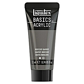 Liquitex Basics Acrylfarbe (Irisierendes Graphit, 22 ml)