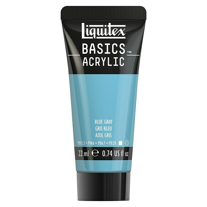 Liquitex Basics Acrylfarbe (Blaugrau, 22 ml) | BAUHAUS