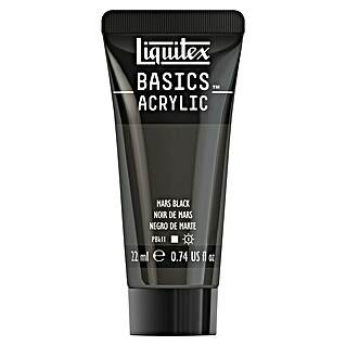 Liquitex Basics Acrylfarbe (Marsschwarz, 22 ml)