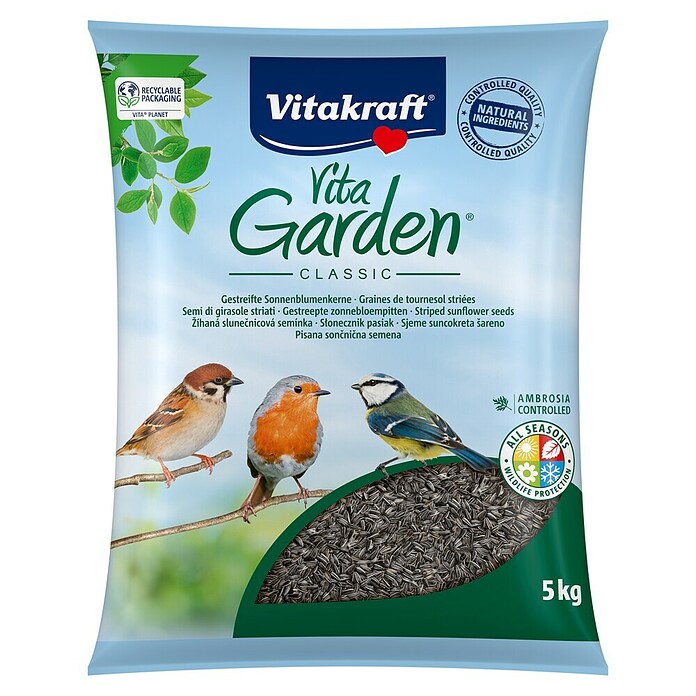 Vitakraft Vita Garden Krma za divje ptice  (5 kg) | Hrana za ptice | Hrana za živali | Potrebščine za živali | Vrt in prosti čas | Izdelki | BAUHAUS
