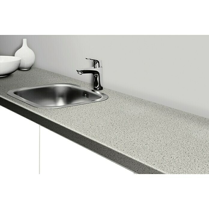 Resopal Küchenarbeitsplatte nach Maß (Grey Granit, Max. Zuschnittsmaß: 305 cm, Breite: 60 cm, Stärke: 3,8 cm)