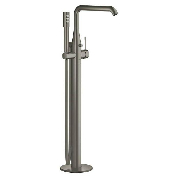 Grohe Essence Wannenstandarmatur (Höhe: 88,4 cm, Hard Graphite, Matt)