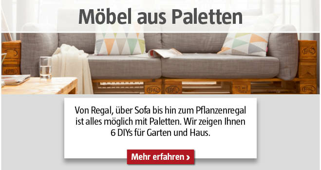 Möbel aus Paletten