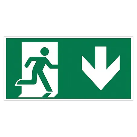 Pickup  Fluchtwegschild