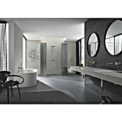 Grohe Essence Wand-Waschtischarmatur M (2-Loch, Supersteel, Matt)