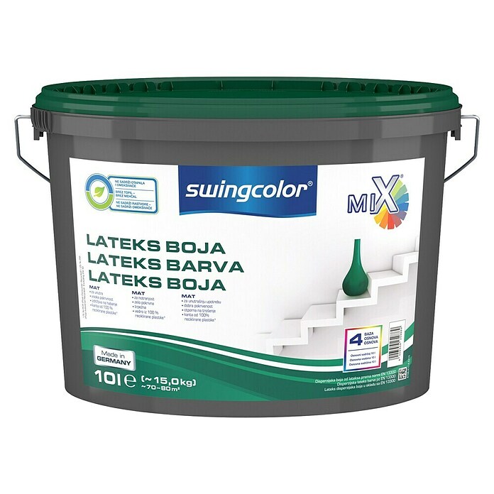 swingcolor Lateks barva  (Mat, 10 l) | Mešalnica barv | Barve in tapete | Izdelki | BAUHAUS