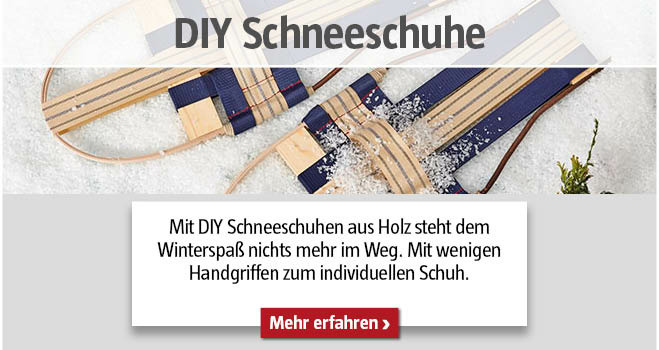 DIY Schneeschuhe