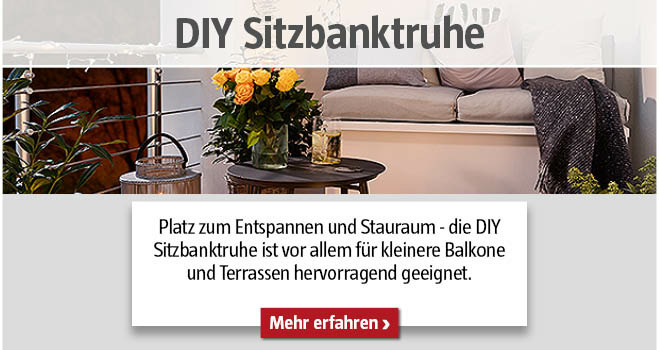 DIY Sitzbanktruhe