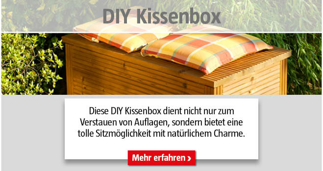 DIY Kissenbox
