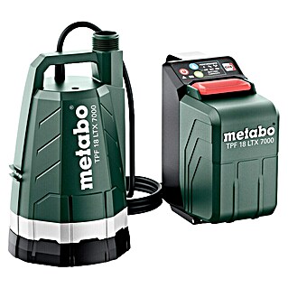 Metabo CAS 18V Tauchpumpe TPF 18 LTX 7000 (Max. Fördermenge: 7.000 l/h)
