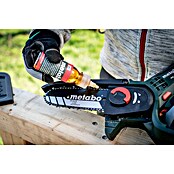 Metabo CAS 18V Motosierra de batería para una mano MS 18 LTX 15 (18 V, Iones de litio, Sin batería, Longitud de la cuchilla: 15 cm) | BAUHAUS