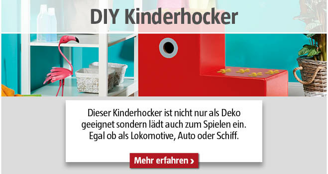 DIY Kinderhocker