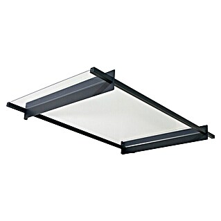 Solid Elements Pultvordach Louisa (150,5 x 94 x 14 cm, Anthrazitgrau)