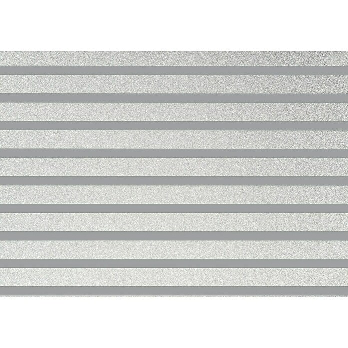 D-c-fix StaticStripes Glasfolie (Clarity, 200 x 45 cm, Statisch haftend)