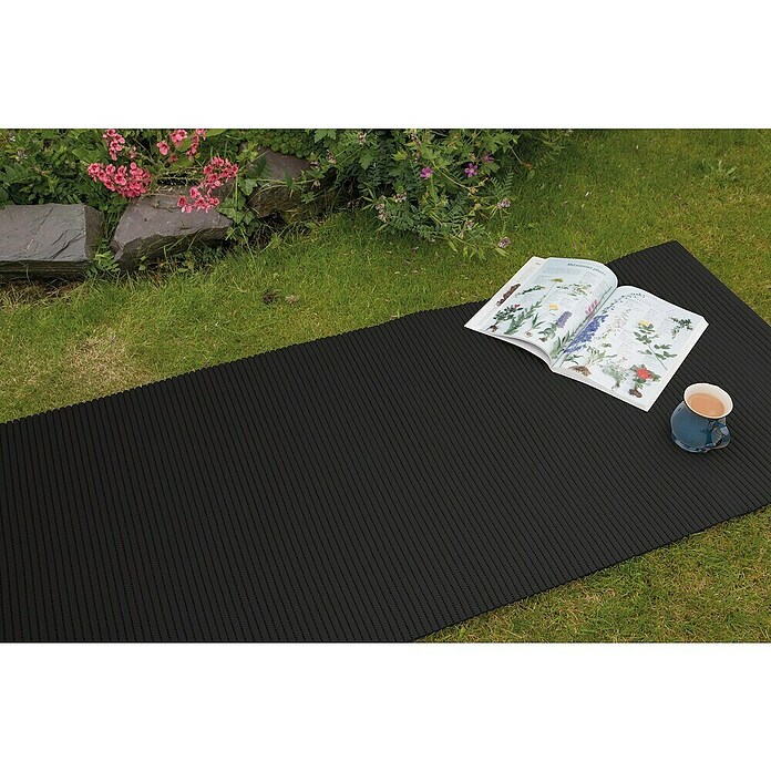 D-c-fix Bodenmatte Comfort Uni (Grau, 200 x 65 cm)